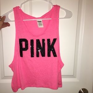 Victoria’s Secret PINK sequin tank top